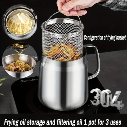 STAINLESS OIL JAR WITH DRAIN