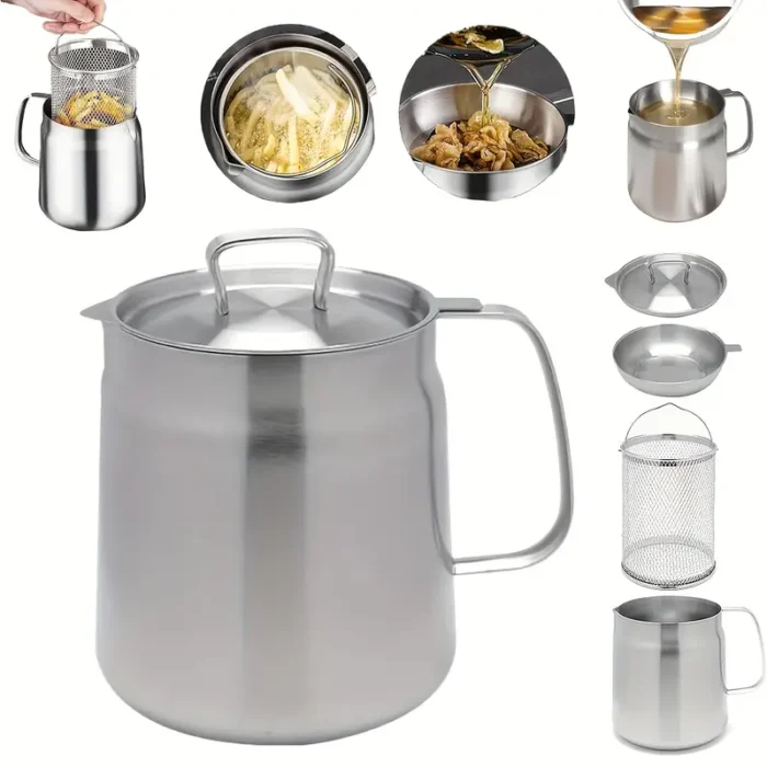 STAINLESS OIL JAR WITH DRAIN - Image 6