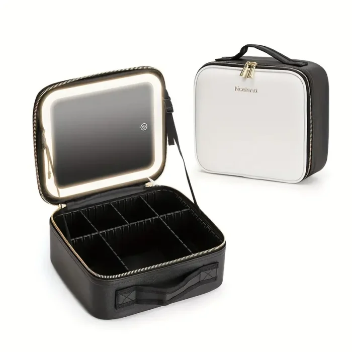 MAKEUP BAG WITH LED MIRROR - Image 2
