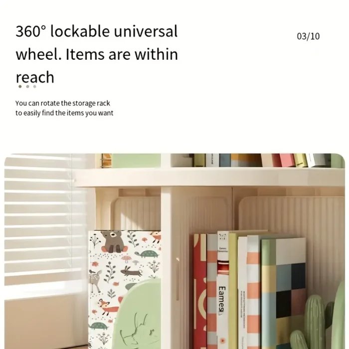 3 TIER STORAGE RACK - Image 2