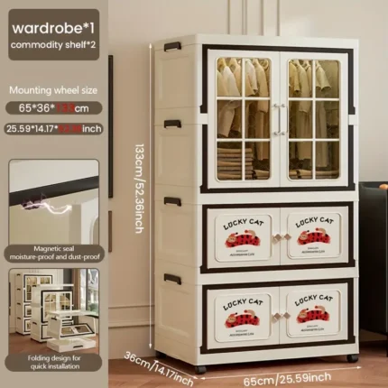 SNAP FOLDING WARDROBE