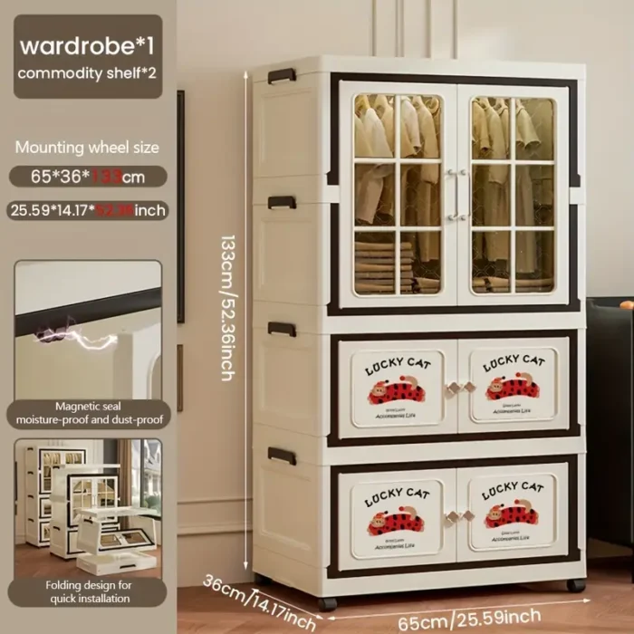 SNAP FOLDING WARDROBE - Image 1