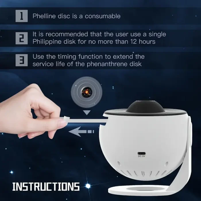 STAR PROJECTOR NIGHT LIGHT - Image 4