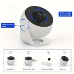 SPACE HOLOGRAM NIGHT LAMP - Image 2