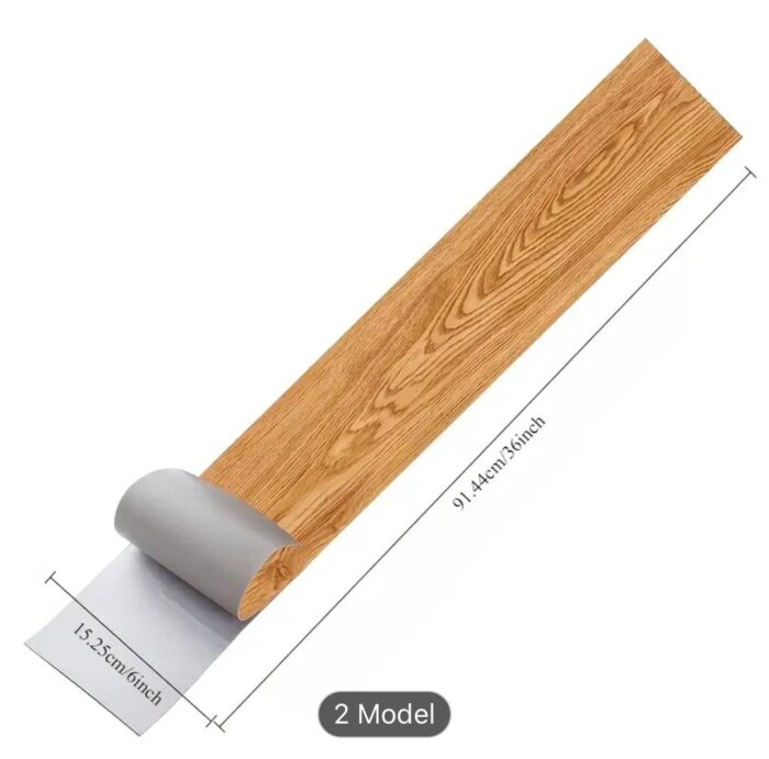 Wood Grain Floor Sticker - Image 5