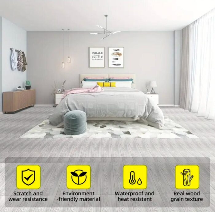 Wood Grain Floor Sticker - Image 10