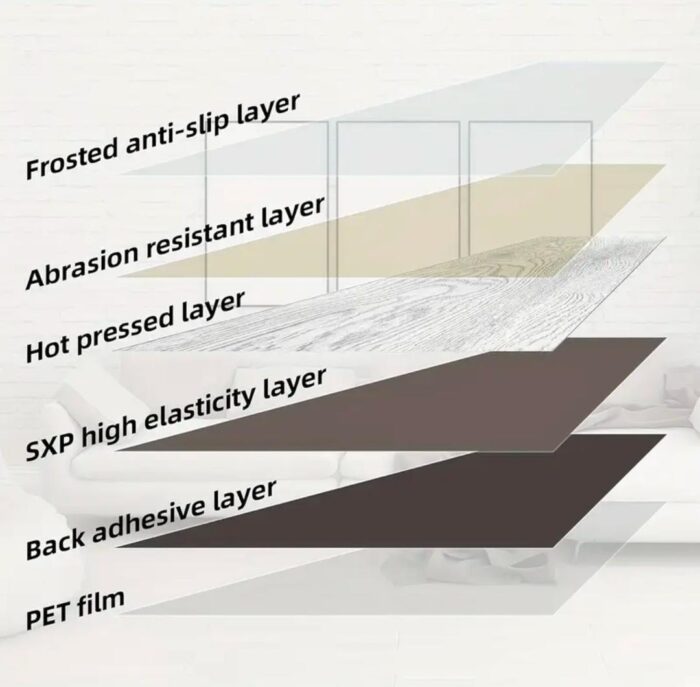 Wood Grain Floor Sticker - Image 7
