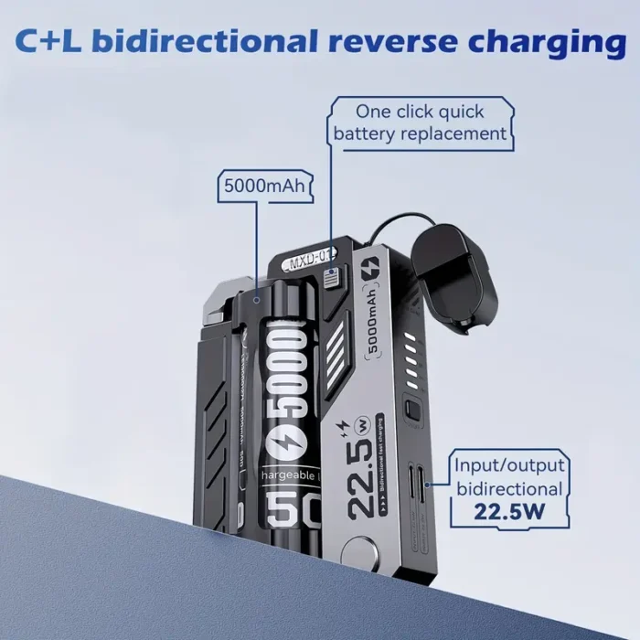 5000MAH Portable Power Bank - Image 5