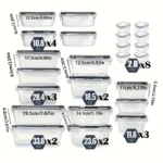 24pcs Set Kitchen Storage - Image 3