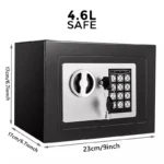 Steel Digital Safe Box - Image 4