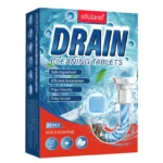 24pcs Pipe Cleaning Foam, Sewage Clog Dissolving Deodorizing Cleaner