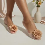Solvimi Women's Flower Fish Mouth Jelly Sandals - Image 5