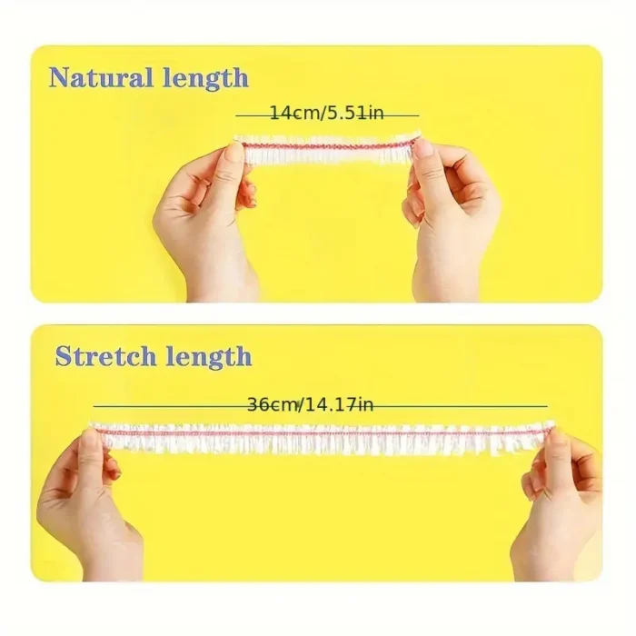 100pcs Heavy-Duty Food-Safe Plastic Wrap Bags - Image 4