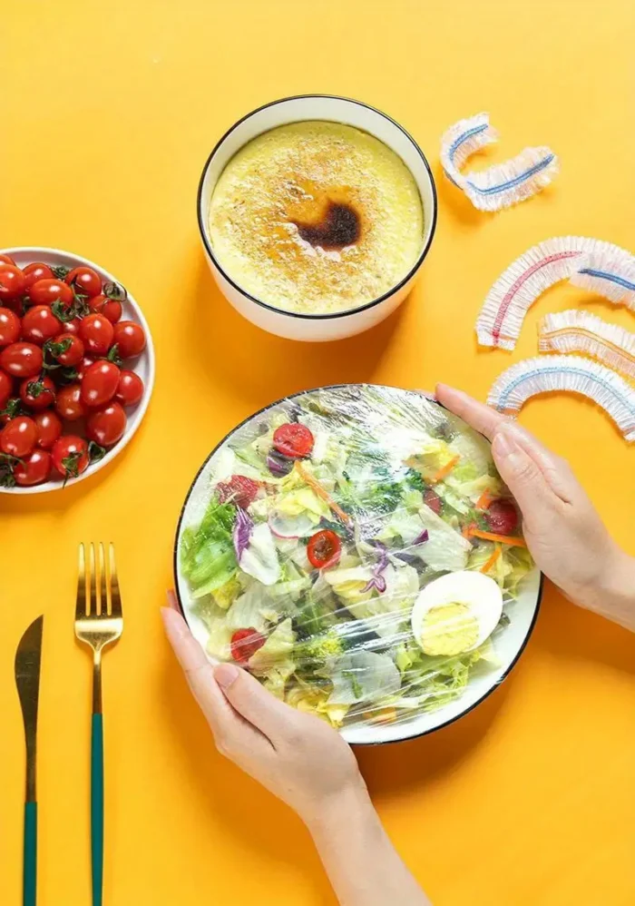 100pcs Heavy-Duty Food-Safe Plastic Wrap Bags - Image 6