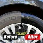 100g Car Plastic Parts Repair Kit, Black Interior Trim Wax - Image 9