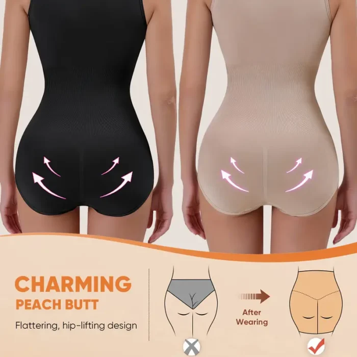 1pc Women's High Compression Shapewear Bodysuit - Image 5