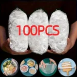100pcs Heavy-Duty Food-Safe Plastic Wrap Bags