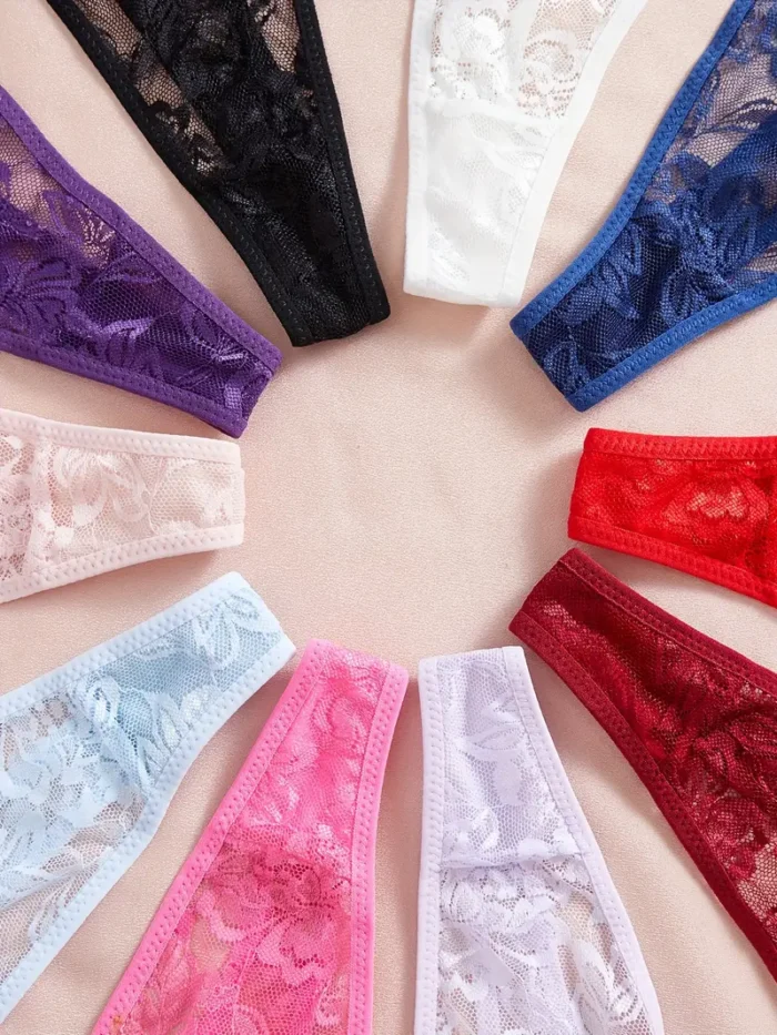 10 Colors 10pcs Women'S Thongs - Image 2