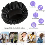 1pcs AWEGEO Women's Satin Bonnet - Image 4