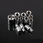 1 set of high-quality carbon steel wrenches and sockets - Image 4