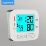 LCD Ice Blue Backlit Wrist Blood Pressure Monitor - Image 4