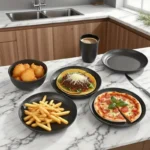 16pcs Dinnerware Set: 8 Plates, 4 Bowls, 4 Cups - Image 5
