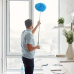 1pc Retractable Mini Fan Brush - Reusable & Washable Dust Collector for High Ceilings - Image 3