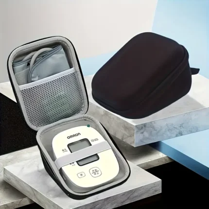 Durable Portable Blood Pressure Monitor Case with Hand Strap