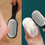 Professional Stainless Steel Foot File - Remover & Anti-Splash Scrub - Image 2