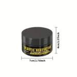 100g Car Plastic Parts Repair Kit, Black Interior Trim Wax - Image 5