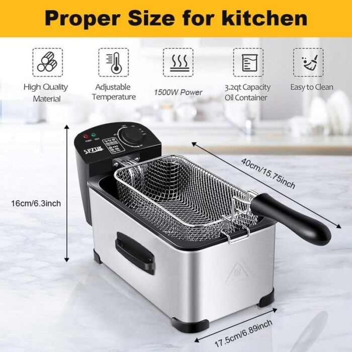 Stainless Steel Fryer - Image 5