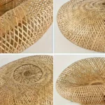 1pc Woven Bamboo Chandelier Shade - Image 5