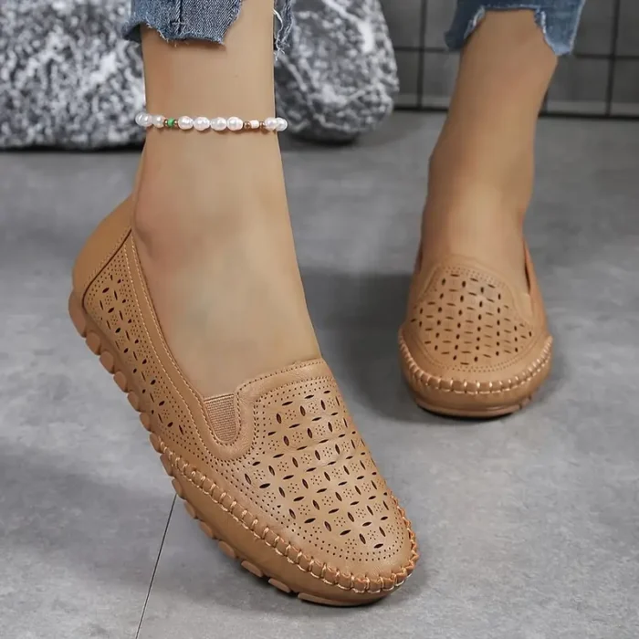 Women's Lightweight Slip-On Penny Loafers - Image 2