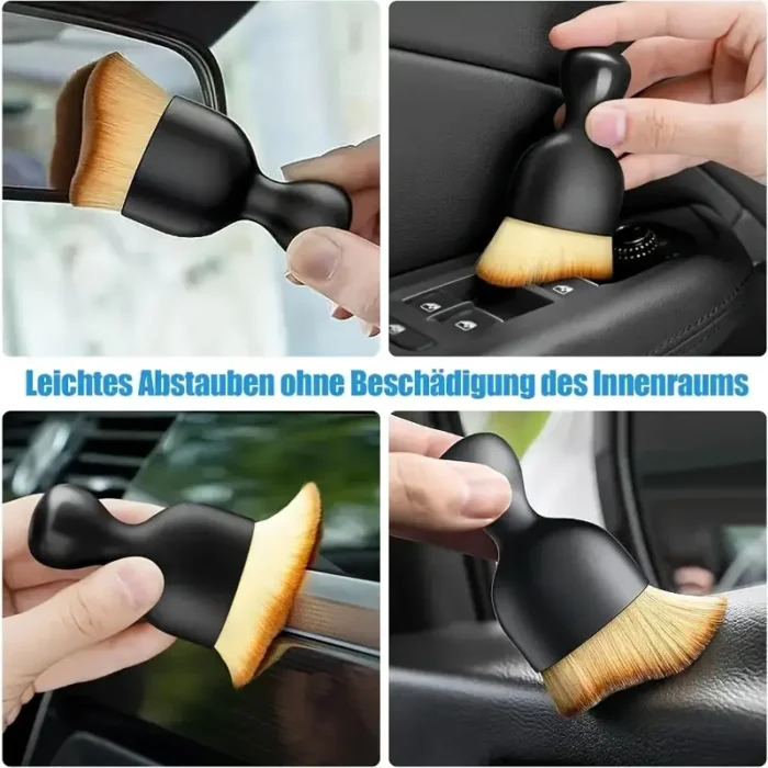 11pcs Microfiber Car Cleaning Kit with Tire Brush - Image 3