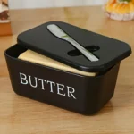 Large Capacity Butter Box with Built-In Knife - Image 6
