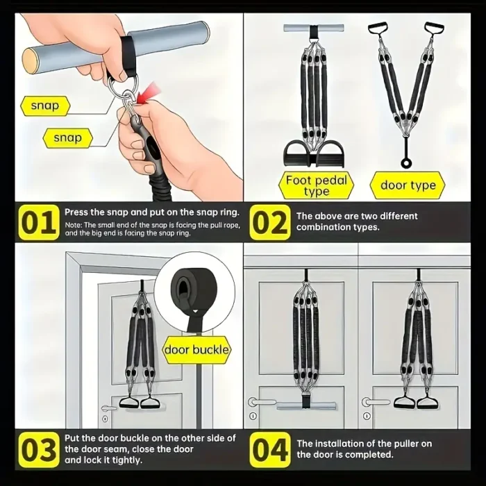 Five-Piece Set of Multi-Functional Foot Pullers - Image 4