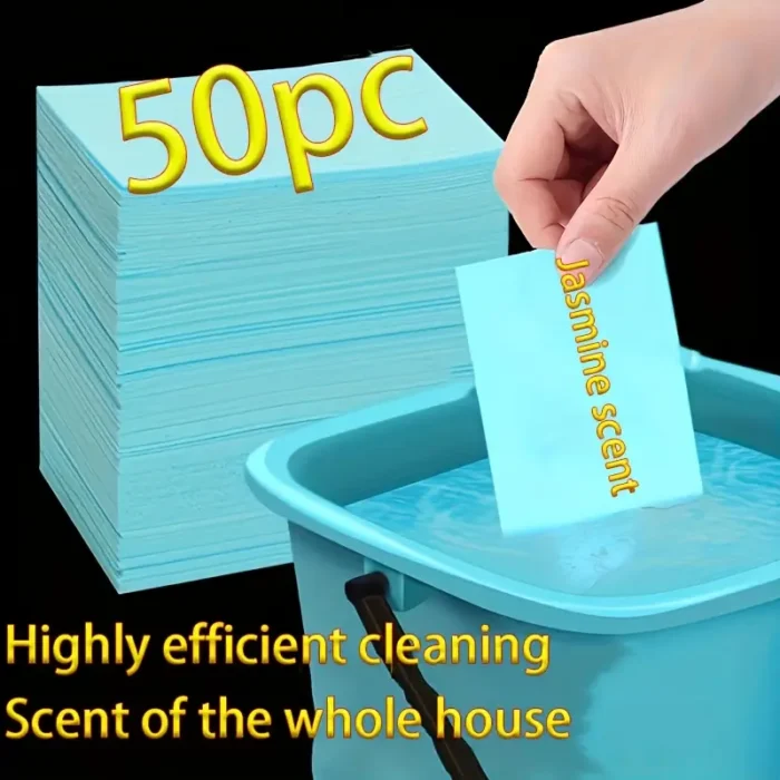 50pcs Lavender Scented Cleaning Pads - Image 1