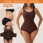 1pc Women's High Compression Shapewear Bodysuit - Image 2
