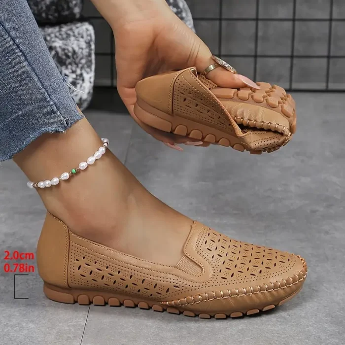 Women's Lightweight Slip-On Penny Loafers - Image 5