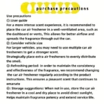 4pcs Long-Lasting Car Air Freshener - Image 6