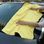 10pcs of microfiber car cleaning wipes - Image 2