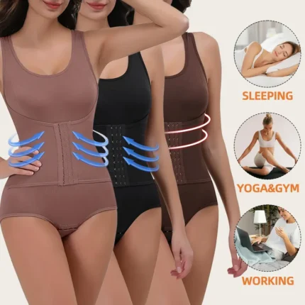 1pc Women's High Compression Shapewear Bodysuit