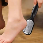 Professional Stainless Steel Foot File - Remover & Anti-Splash Scrub