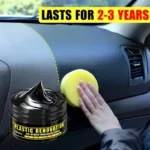 100g Car Plastic Parts Repair Kit, Black Interior Trim Wax