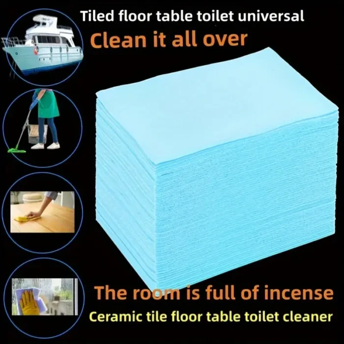 50pcs Lavender Scented Cleaning Pads - Image 5