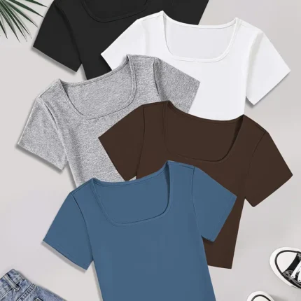 Women'S Slim Fit Fashion T-Shirts