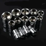1 set of high-quality carbon steel wrenches and sockets - Image 2