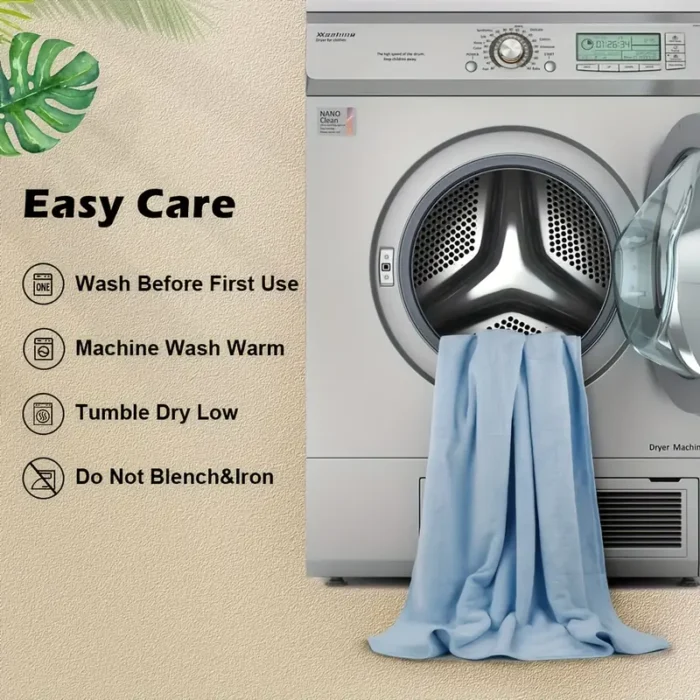 15pcs Coral Fleece Towel Set - Image 3