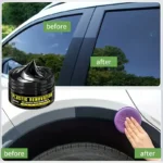 100g Car Plastic Parts Repair Kit, Black Interior Trim Wax - Image 6