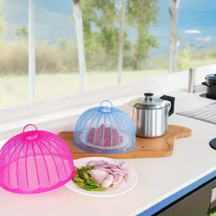 6pcs Reusable Mesh Food Covers - Image 3